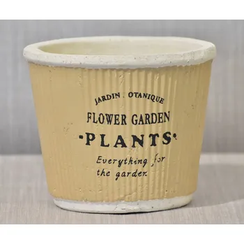 Květináč Keramický květináč Plants brown 16,5x13,5cm (115931 041 066000030 květináč hnědý)