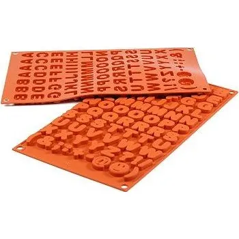 Nádoba na pečení Forma silikonová skupinová CHOCO ABC Sleva 79Kč