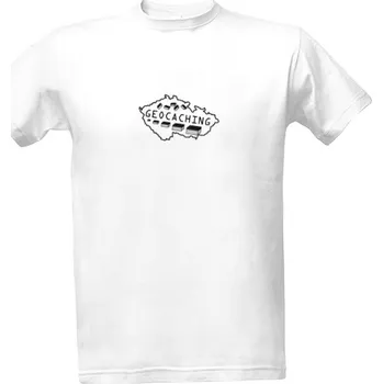 Tričko s potiskem GEOCACHING - pánské pánské