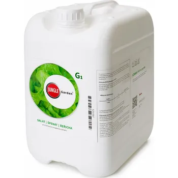 Hnojivo JUNGLE Garden G1 - salát, špenát, řeřicha Objem: 5l