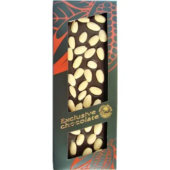 Čokoláda T-severka Tabulková čokoláda s mandlemi hořká 150g