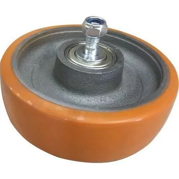Pojezdové kolečko Polyuretanové pojezdové kolo, průměr 160 mm, valivé ložisko