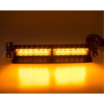Maják PREDATOR LED vnitřní, 12x3W, 12-24V, oranžový, 353mm, CE (kf752)
