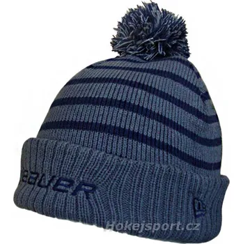 Čepice Kulich Bauer New Era Cuffed Knit Beanie Pom Barva: šedá