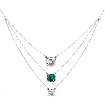 Náhrdelník Náhrdelník zelený se Swarovski Elements Imperial Trio NK3ROLO4480CEM Emerald