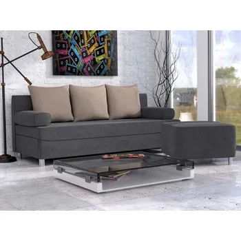 Pohovka Pohovka Don s taburetem, Potah: Alova 36 + Alova 07 MIRJAN 5902928052589