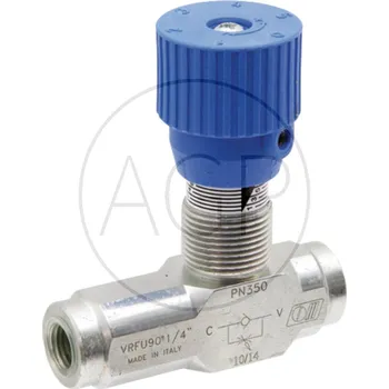 Instalatérský materiál Škrtící ventil přípoj 1" se zabudovaným zpětným ventilem