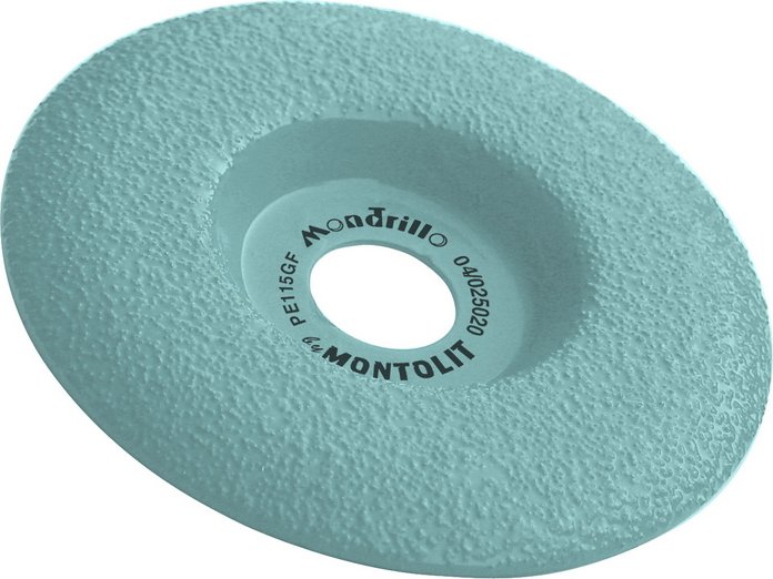 Brevetti Montolit PE115GF, jemný diamantový brusný kotouč na slinutou dlažbu, žulu, mramor, jemný