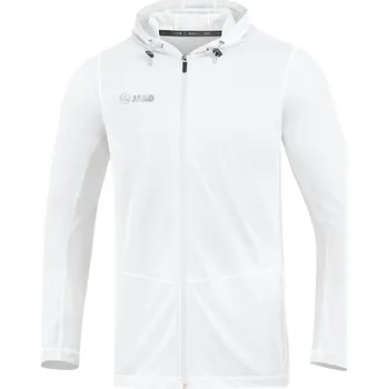 Běžecké oblečení JAKO RUN 2.0 mikina s kapucí bílá