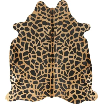 Koberec Koberec kravská kůže s potiskem Žirafa - 150*250*0,3cm