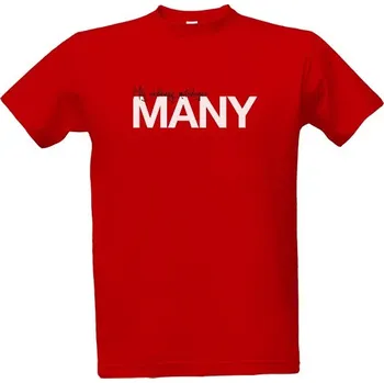 Pánské oblečení Tričko s potiskem Můj oblíbený motovloger MANY tričko pánské