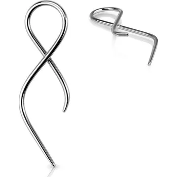 Piercing Ocelový roztahovák do ucha (1,6 mm)