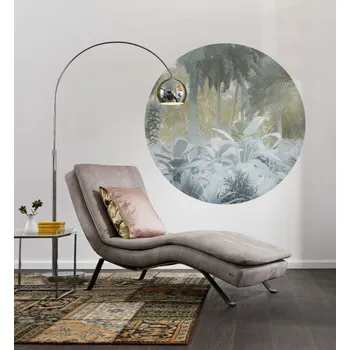 Fototapeta Kulatá samolepicí fototapeta Exotická džungle D1-047 / kruhová vliesová foto tapeta Exotic Jungle (ø 125 cm) kulaté fototapety Komar Dots