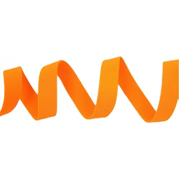 Textilní guma Pruženka plochá 21mm reflexní oranž