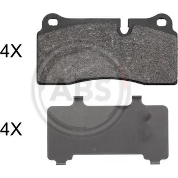 Brzdová destička A.B.S. 37976