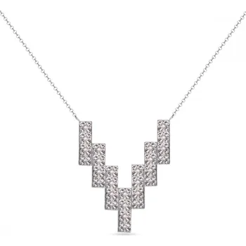 Náhrdelník Náhrdelník čirý se Swarovski Elements Moonlinght NFMP7CC Krystal