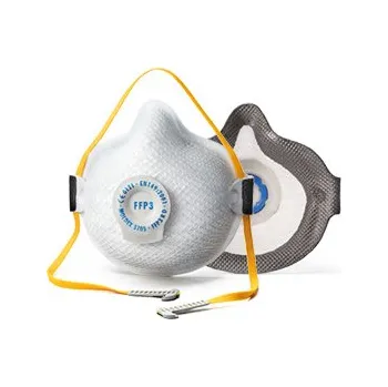 Respirátor Moldex AIR Seal 3705 - FFP3 R D tvarovaný s ventilkem (Tvarovaná ochranná polomaska Moldex třídy P3 s výdechovým ventilkem, přizpůsobí se automaticky na tvar obličeje - není nutná nosní svorka. Respirátor lze používat opakovaně.)