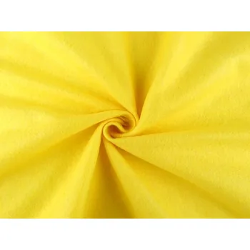 Filc / plsť METRÁŽ - tloušťka 1,4 mm - 2 žlutá