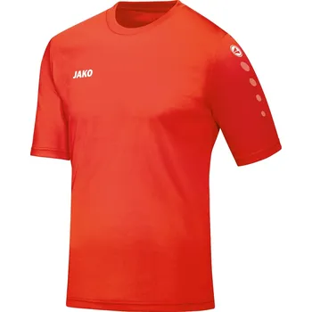 Florbalový dres JAKO TEAM dres krátký rukáv vel. M, oranžová