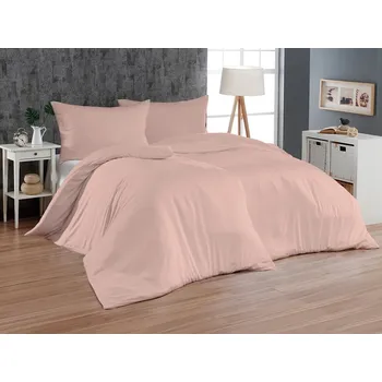 Bytový textil Matějovský Povlečení bambus - Luna - pudrová velikost: 140/200+70/90