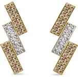 Náušnice čiré se Swarovski Elements Moonlight KGFMP3GSC Krystal