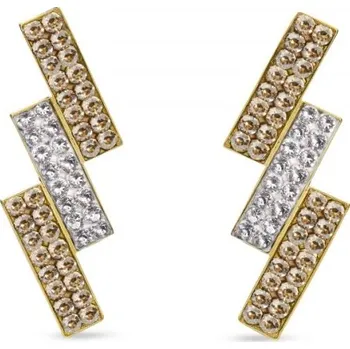 Náušnice Náušnice čiré se Swarovski Elements Moonlight KGFMP3GSC Krystal