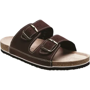 Dámská zdravotní obuv Santé Zdravotní pantofle N/26/52/H/CP, hnědé Velikost 44 (UK-9 1/2) hnědá