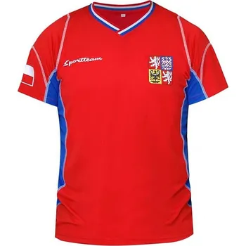 SportTeam® Fotbalový dres ČR 1, pánský Oblečení velikost: XL