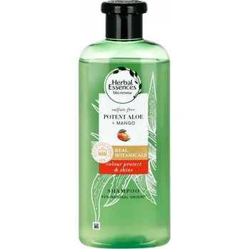 Šampon Recenze Herbal Essences Bio:renew Potent Aloe Vera + Mango šampon 380 ml