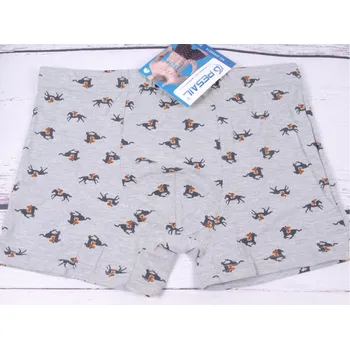 Chlapecké spodní prádlo PESAIL pánské boxerky trenkoslipy šedé velikost oblečení - dospělí: XXL