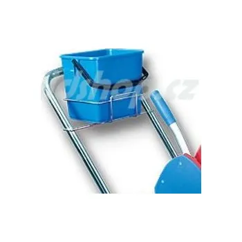 kbelík uklidshop Kbelík 6l + drátěný držák na vodítko pro úklidové vozíky DUO