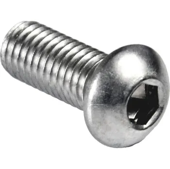 Šroub Nerezový šroub (M6x12mm) půlkulatá hlava, imbus, DIN 7380 / AISI304