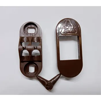 Žaluzie ISOTRA Aretace řetízku oválná Barevná varianta: Tmavě hnědá 8014