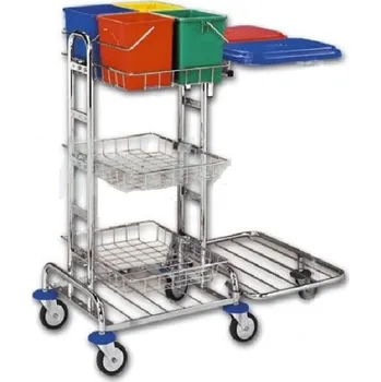 Úklidový vozík eastmop Úklidový vozík KOMBI MIDI II - s malými kbelíky