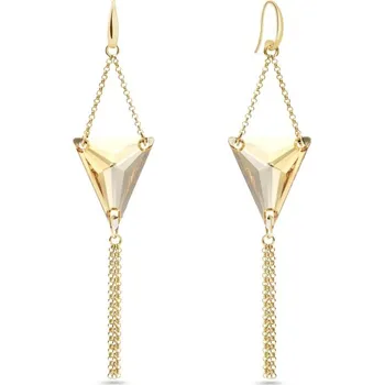 Náušnice Náušnice zlaté se Swarovski Elements Trident KWG327118GS Golden Shadow