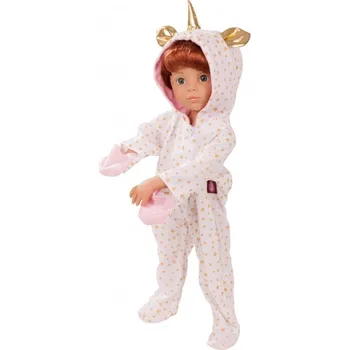 Doplněk pro panenku Götz obleček Onesie Einhorn jednorožec na panenky 45 -50 cm
