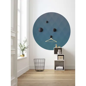 Fototapeta Kulatá samolepicí fototapeta Královské bydlení s diamanty D1-005 / kruhová vliesová foto tapeta Lucy with Diamonds (ø 125 cm) kulaté fototapety Komar Dots