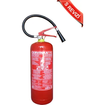 Hasicí přístroj Červinka hasicí přístroj práškový s revizí 6 kg