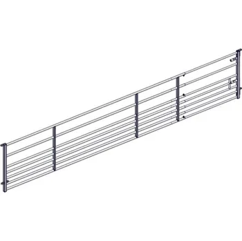 Stájový panel 7-řadý, pro ovce/kozy/telata, 5-6m