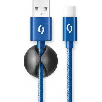 Počítač Aligator DATKP30 datový, PREMIUM 2A, USB-C, 2m, modrý