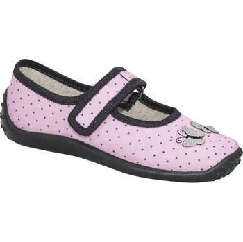 Dívčí bačkory BIGHORN JANA 5007 B Dětské textilní baleríny 32 5007B_32