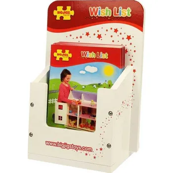 Hračka Bigjigs Toys Stojánek na reklamní letáčky