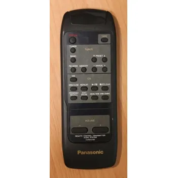 Dálkový ovladač Panasonic EUR642165 náhradní dálkový ovladač jiného vzhledu