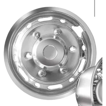 Poklice na kolo Kryt kola, poklice 16" přední nerezová vypouklá JK-412101