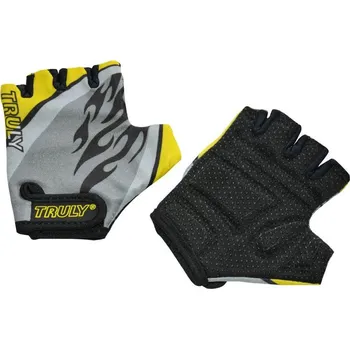 Sport Truly Junior žluté cyklorukavice 4