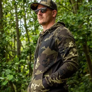 Pánská mikina Korda Mikina LE Light Kamo Zip Hoodie Velikost: S