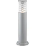 Ideal Lux 248288 venkovní sloupkové svítidlo Tronco 1x60W | E27 | IP54 - šedé + Trio 983-3400 3x LED žárovka TROPFEN 1x4W | E14 | 470lm | 3000K