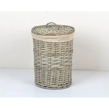 Koš na prádlo Koš na prádlo s látkovým potahem a víkem 31x43cm