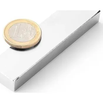 Dekorativní magnet Neodymový magnet kvádr 80 × 20 × 10 mm, síla 45 kg