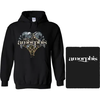 Pánská mikina mikina s kapucí Amorphis - Skulls